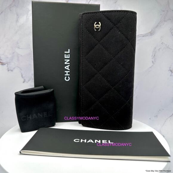 New CHANEL Eyeglasses Black 53mm Glasses Butterfly Gold CC Womens - Picture 6 of 6